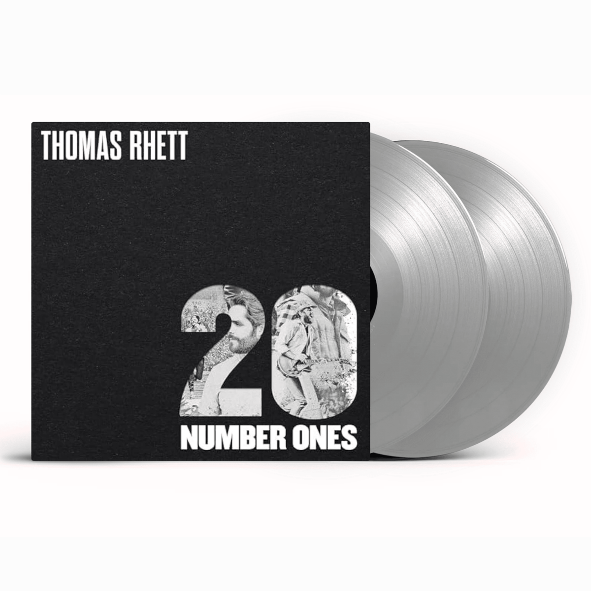 Thomas Rhett - 20 Number Ones - Silver  {vinyl LP}