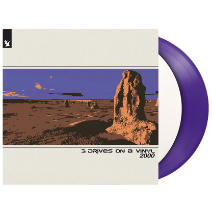 Three Drives on a Vinyl - 2000 - Ivory & Purple (Vinyl LP Record)
