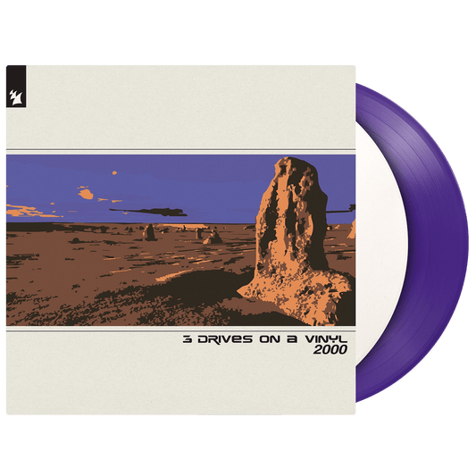 Three Drives on a Vinyl - 2000 - Ivory & Purple (Vinyl LP Record)