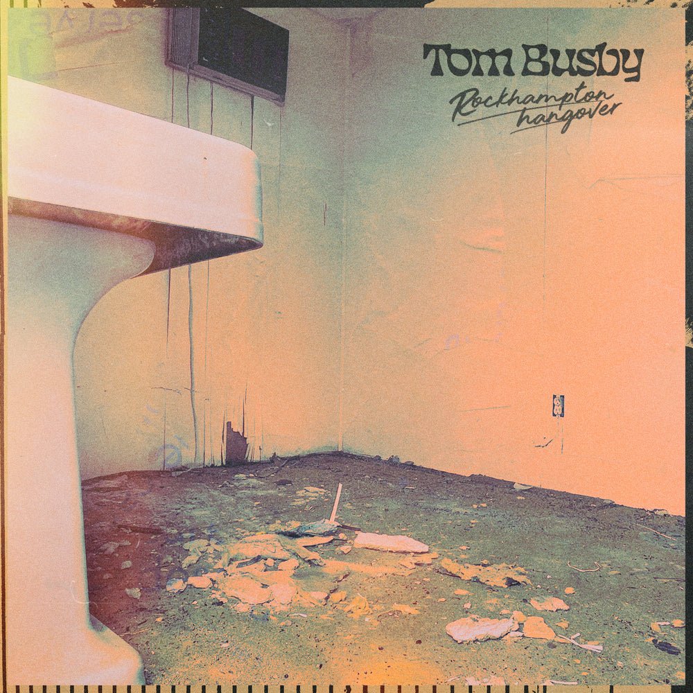 Tom Busby - Rockhampton Hangover - Clear, Orange & Green Marble {Vinyl LP}