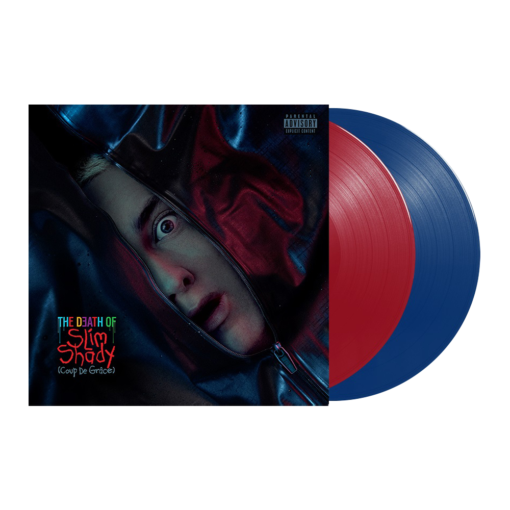 Eminem - The Death of Slim Shady (Coup de Grâce) 2LP (Red and Blue Vinyl)