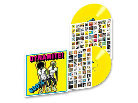 Various Artists - 600% DYNAMITE! Ska, Soul, Rocksteady, Funk and Dub in Jamaica - Yellow {vinyl LP}