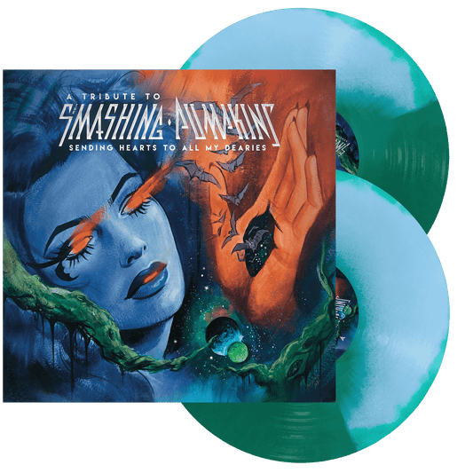 Various Artists - A Tribute to Smashing Pumpkins: Sending Hearts To All My Dearies - Blue & Green {vinyl LP}