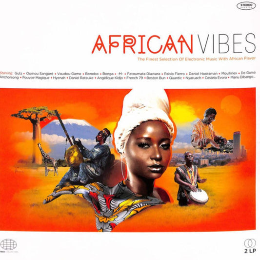 Various Artists – African Vibes: The Finest Selection Of Electronic Music With African Flavor -  {vinyl LP}