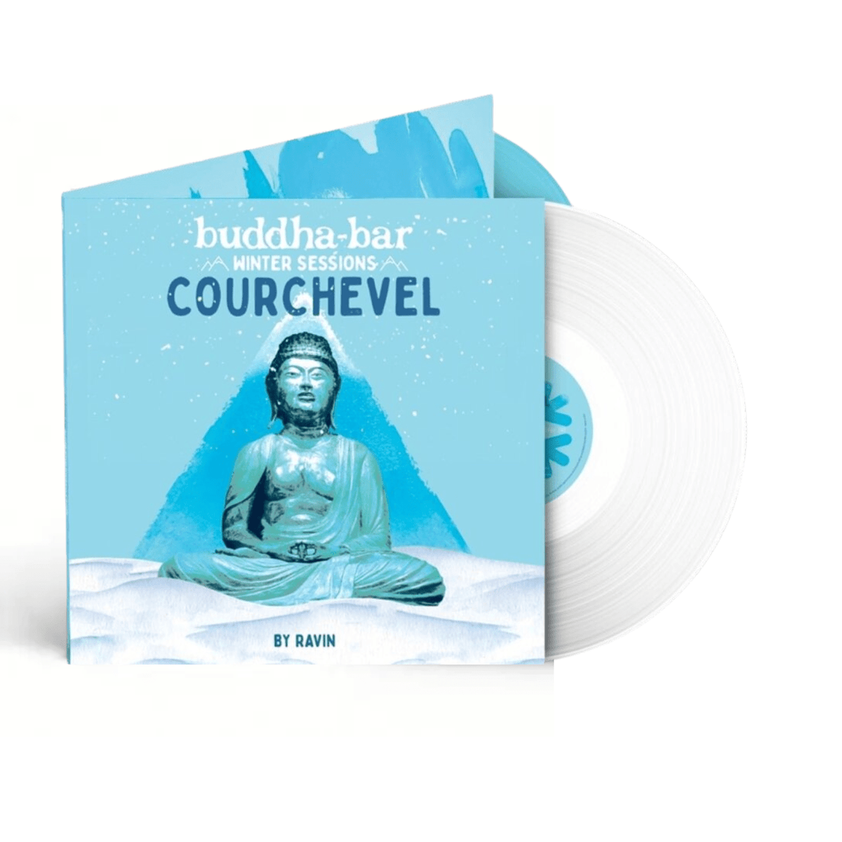 Various Artists - Buddha Bar: Winter Sessions In Courchevel - White & Turquoise (Vinyl LP Record)