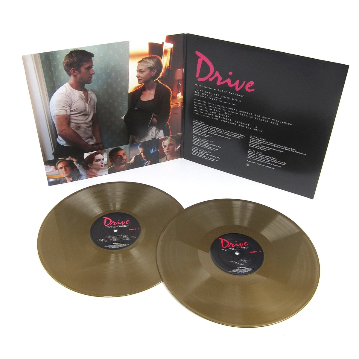 Various Artists - Drive (Original Motion Picture Soundtrack) - Gold {vinyl LP}