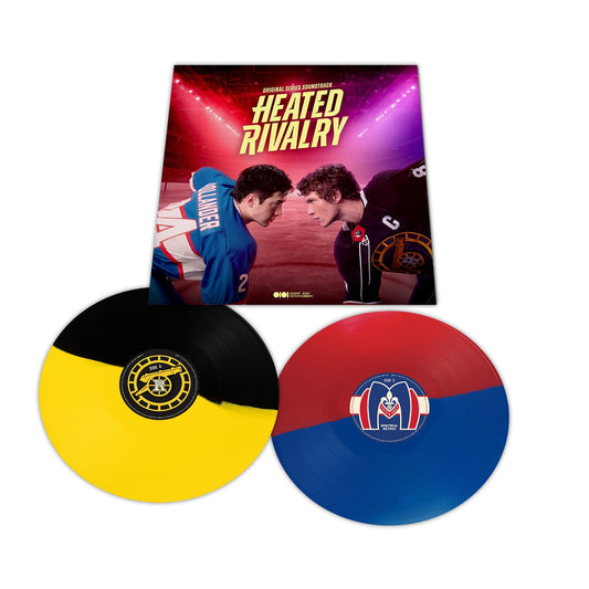 Various Artists - Heated Rivalry: Original Series Soundtrack - Blue/Red & Black/Yellow {vinyl LP}