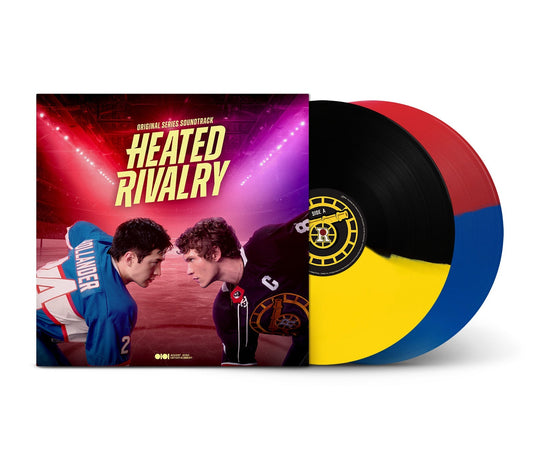 Various Artists - Heated Rivalry: Original Series Soundtrack - Blue/Red & Black/Yellow {vinyl LP}