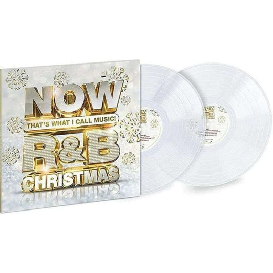 Various Artists - NOW R&B Christmas -  Icy Clear Vinyl LP Record