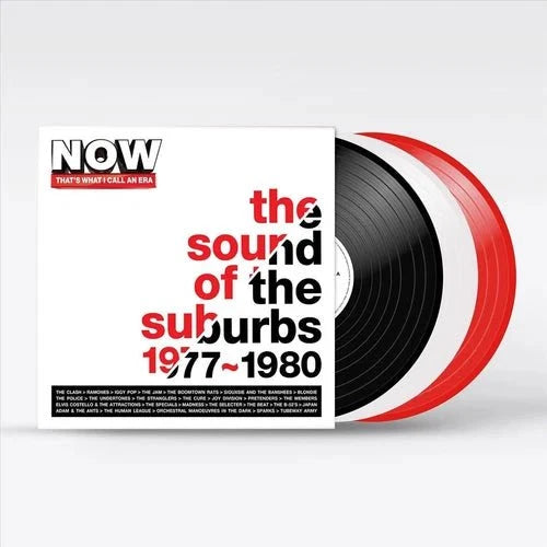 Various Artists - Now Thats What I Call An Era: The Sound Of The Suburbs: 1977 - 1980 - Red, White & Black{vinyl LP}