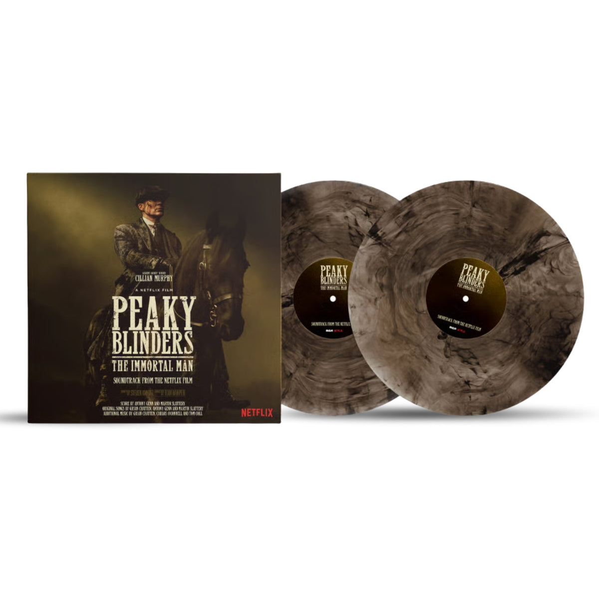 Various Artists - Peaky Blinders: The Immortal Man (Soundtrack from the Netflix Film) - Smoke Marble {vinyl LP}