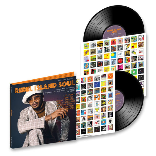 Various Artists - Soul Jazz Records Presents: Rebel Island Soul – Under The Influence: Reggae, Funk & Soul In Jamaica in the 1970s - {vinyl LP}