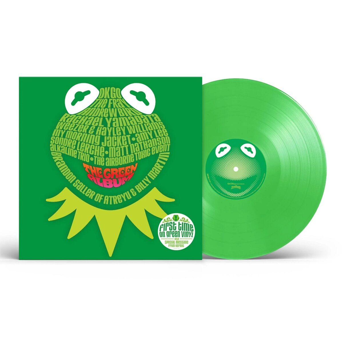 Various Artists - The Muppets: The Green Album - Green {vinyl LP}