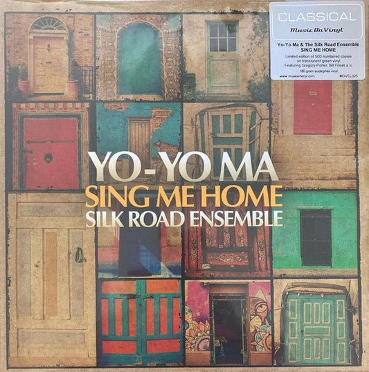 Yo-Yo Ma & Silk Road Ensemble - Sing Me Home - Transparent Blue  {vinyl LP}